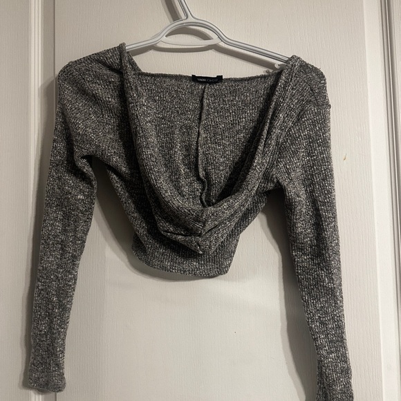 3/$30✨Wanderlust cropped hoodie top - Picture 3 of 5